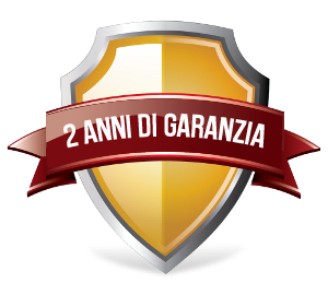 2 Anni di Garanzia